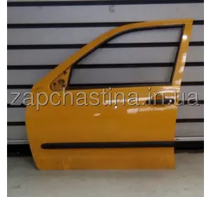 Дверь передняя (L) VW Caddy 2, желтая