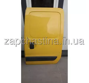 Дверь сдвижная левая желтая Renault Kangoo