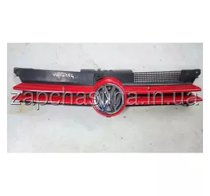 Решетка радиатора VW Golf 4, красная