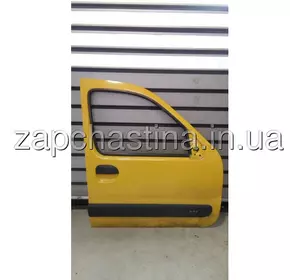 Дверь передняя правая желтая Renault Kangoo